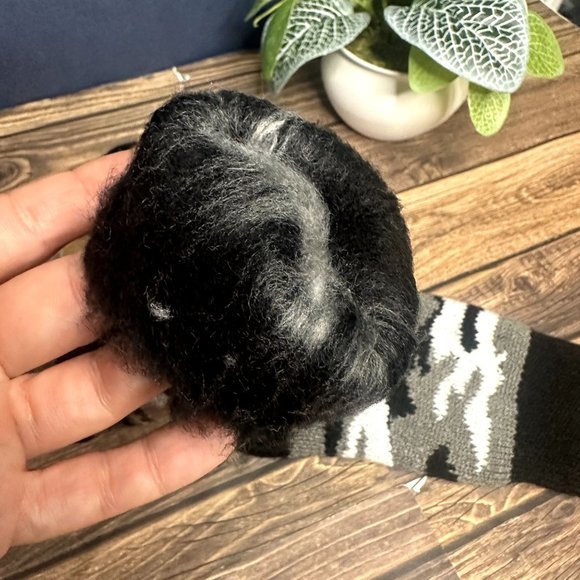 NWT Northeast Outfitters Youth Cozy Cabin Socks Brushed Thermal Size S (Black) - Picture 4 of 9